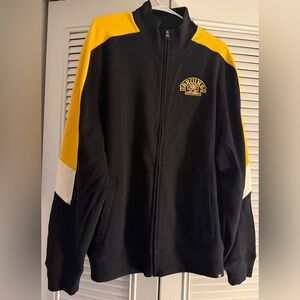 Boston Bruins Centennial Mens X-Large Track Jacket Full Zip XL ‘47 Brand